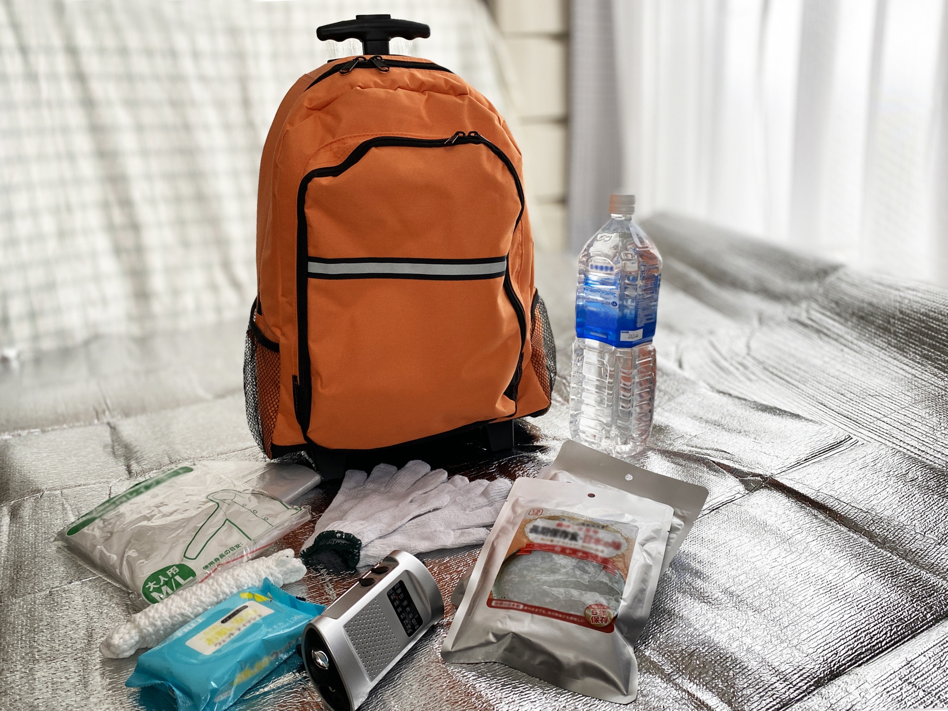 どうする中身？　防災グッズで用意しておきたいもの　あったらいいな　編